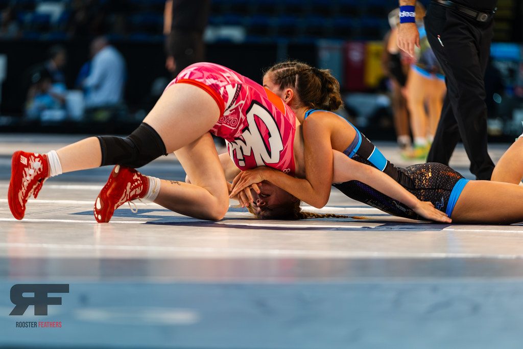 Girls freestyle wrestling